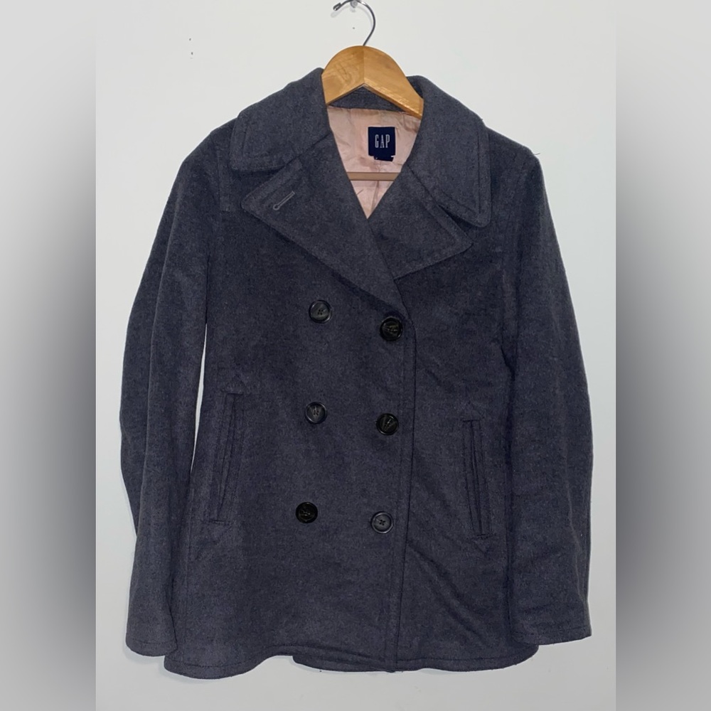 GAP Double Breasted Pea Coat Jacket Size Small